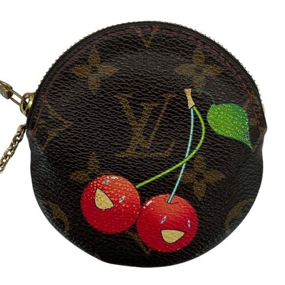 Louis Vuitton x Murakami Cherry Monogram Pouch - Picture 3 of 9